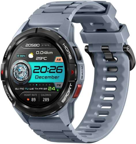 Смарт-часы MIBRO GS Active,  47мм,  1.3",  серый/серый [xpaw016gr]
